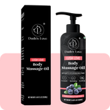 Load image into Gallery viewer, Dude&#39;s Love Body Massage Oil - Organic Citrusy Fresh. Edible Ingredients for  Self Love Non Sticky and Non-Staining