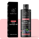 Load image into Gallery viewer, Dude&#39;s Love Body Massage Oil - Organic Citrusy Fresh. Edible Ingredients for  Self Love Non Sticky and Non-Staining